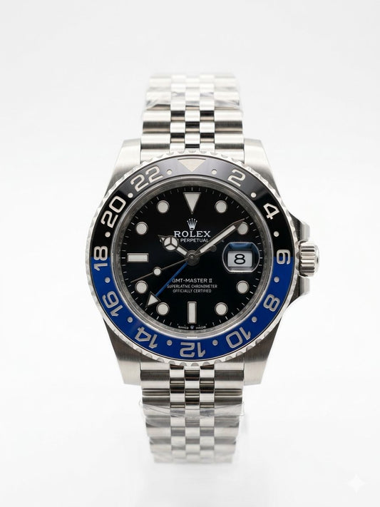 Rolex GMT-Master II "Batgirl" 126710BLNR Jubilee