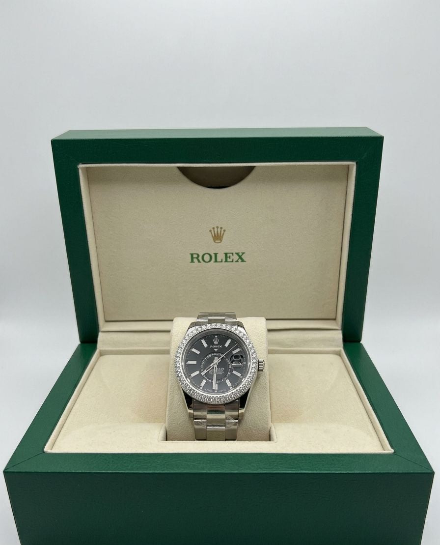 Rolex Sky-Dweller - 326934, Diamond Bezel