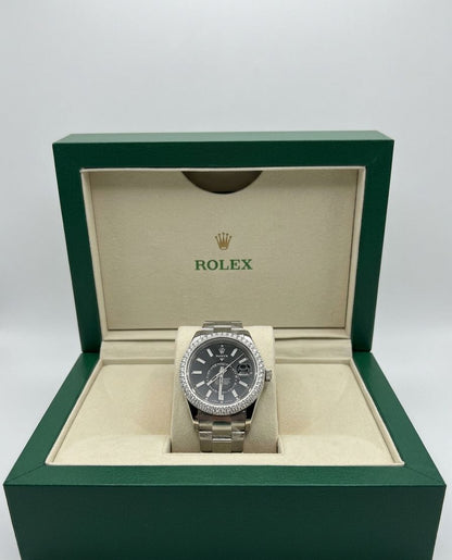 Rolex Sky-Dweller - 326934, Diamond Bezel
