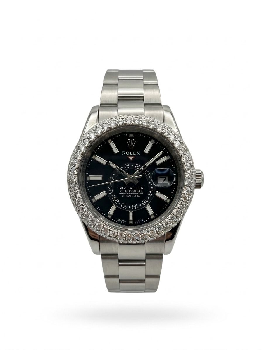 Rolex Sky-Dweller - 326934, Diamond Bezel