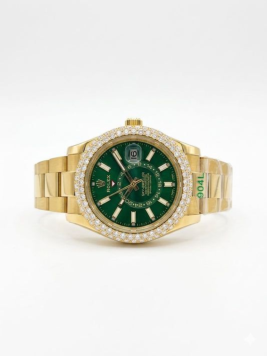 Rolex Oyster Sky-Dweller - 336938, Diamond Bezel