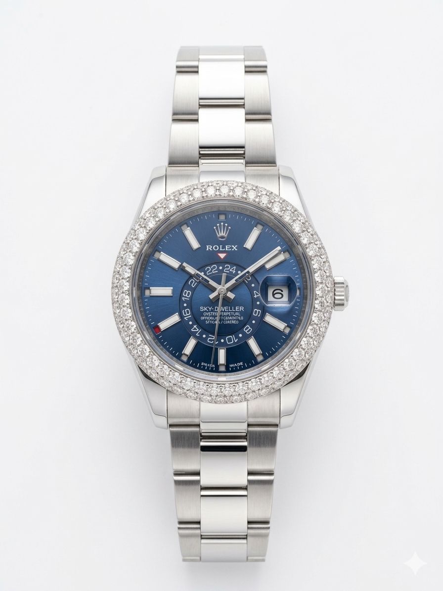 Rolex Sky-Dweller Starry Sky - 326934, Diamond Bezel