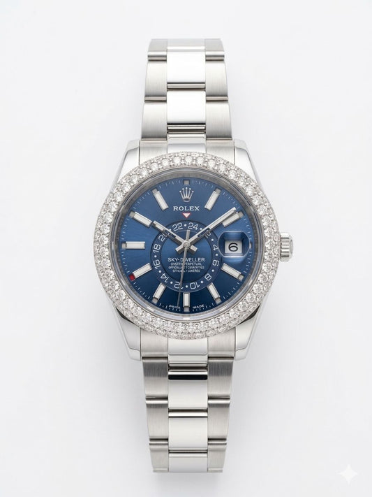 Rolex Sky-Dweller Starry Sky - 326934, Diamond Bezel
