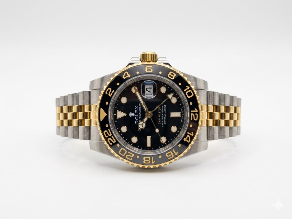 Rolex GMT-Master II 40mm 126713GRNR Two-Tone Jubilee Zombie