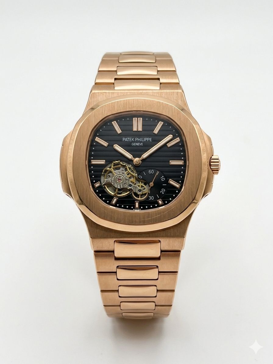 Patek Philippe Nautilus Open Heart - Rose Gold