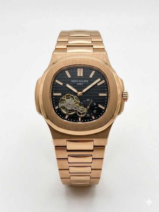 Patek Philippe Nautilus Open Heart - Rose Gold