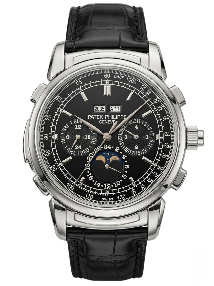 Patek Philippe Perpetual calendar chronograph 5970P-001 - Black