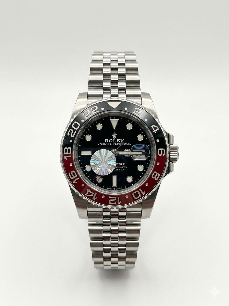 Rolex GMT-Master II Oyster Perpetual Date 16760 "Coke" - Bezel Red & Black