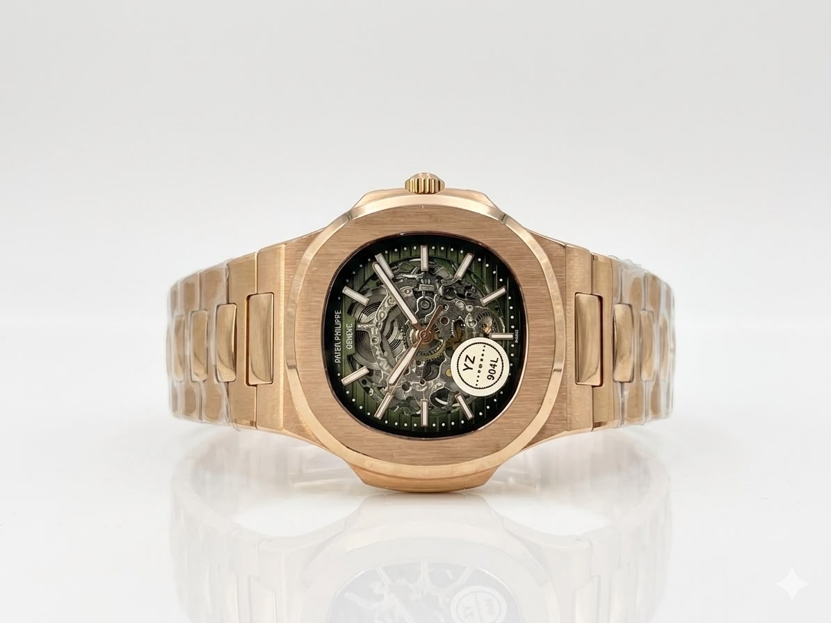 Patek Philippe Nautilus Skeleton Dial 904L