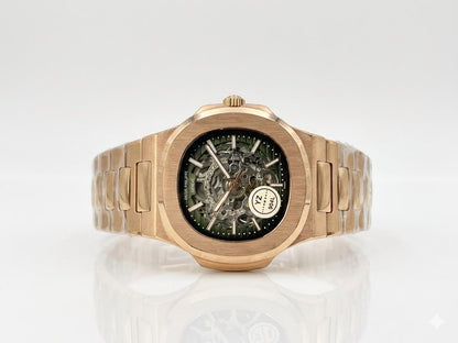 Patek Philippe Nautilus Skeleton Dial 904L