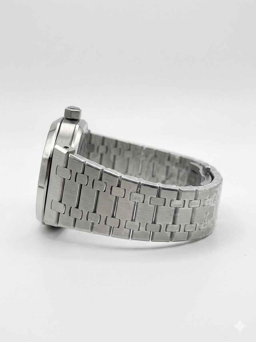 Audemars Piguet Royal Oak Double Balance Wheel Openworked - Silver Skeleton Metal