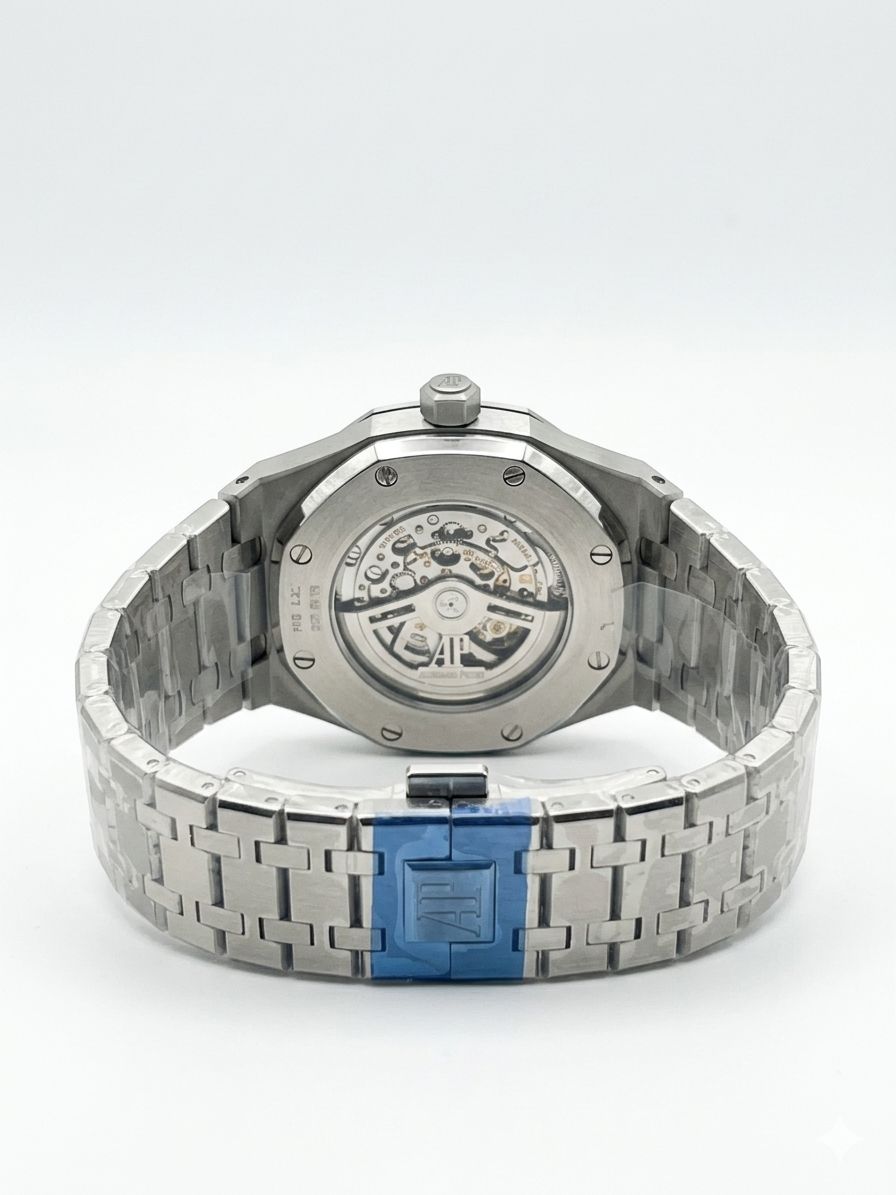 Audemars Piguet Royal Oak Double Balance Wheel Openworked - Silver Skeleton Metal