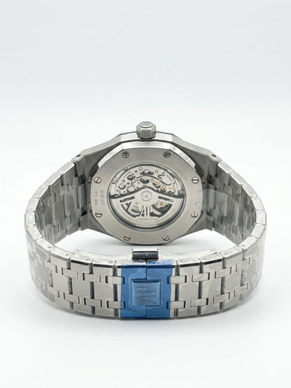 Audemars Piguet Royal Oak Double Balance Wheel Openworked - Silver Skeleton Metal