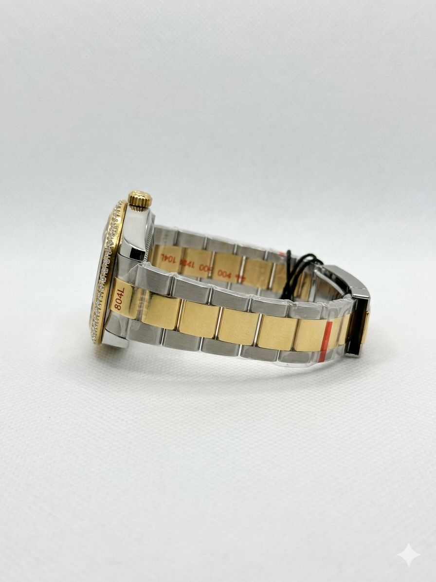 Rolex Datejust 126283RBR - Champagne Dial, Tow-Toned, Diamond Bezel