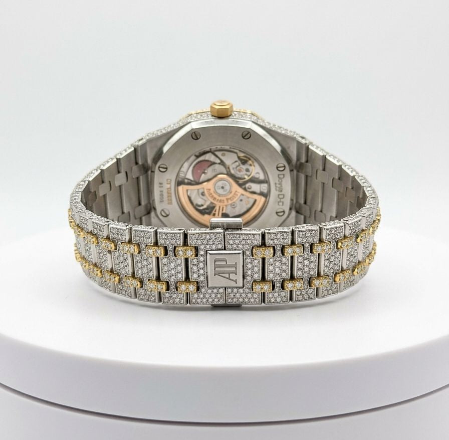 Audemars Piguet Royal Oak - Arabic numerals, Fully Iced Out