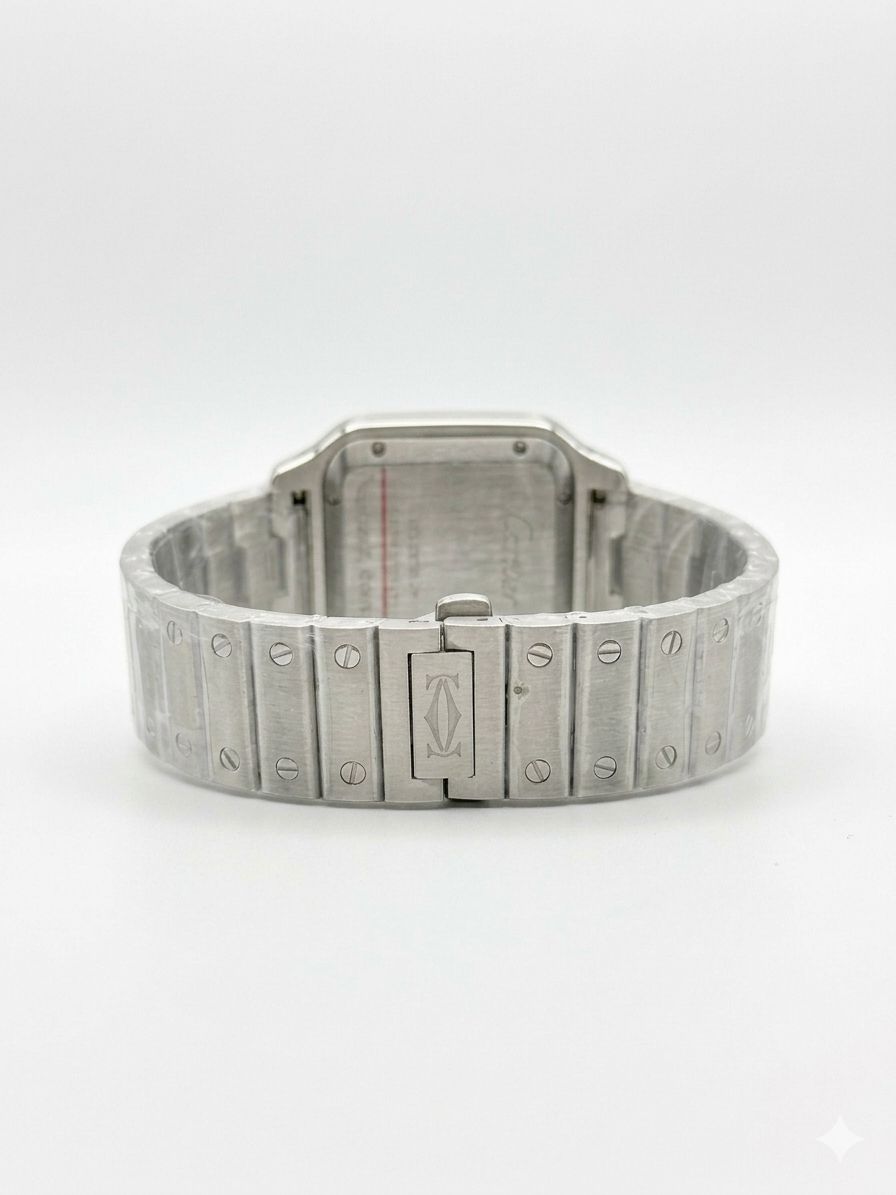Cartier Santos de Cartier - W4SA0005, Diamond Bezel