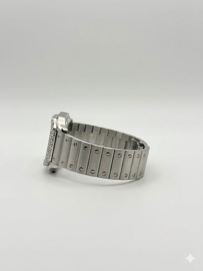 Cartier Santos de Cartier Skeleton Watch - Diamond Bezel