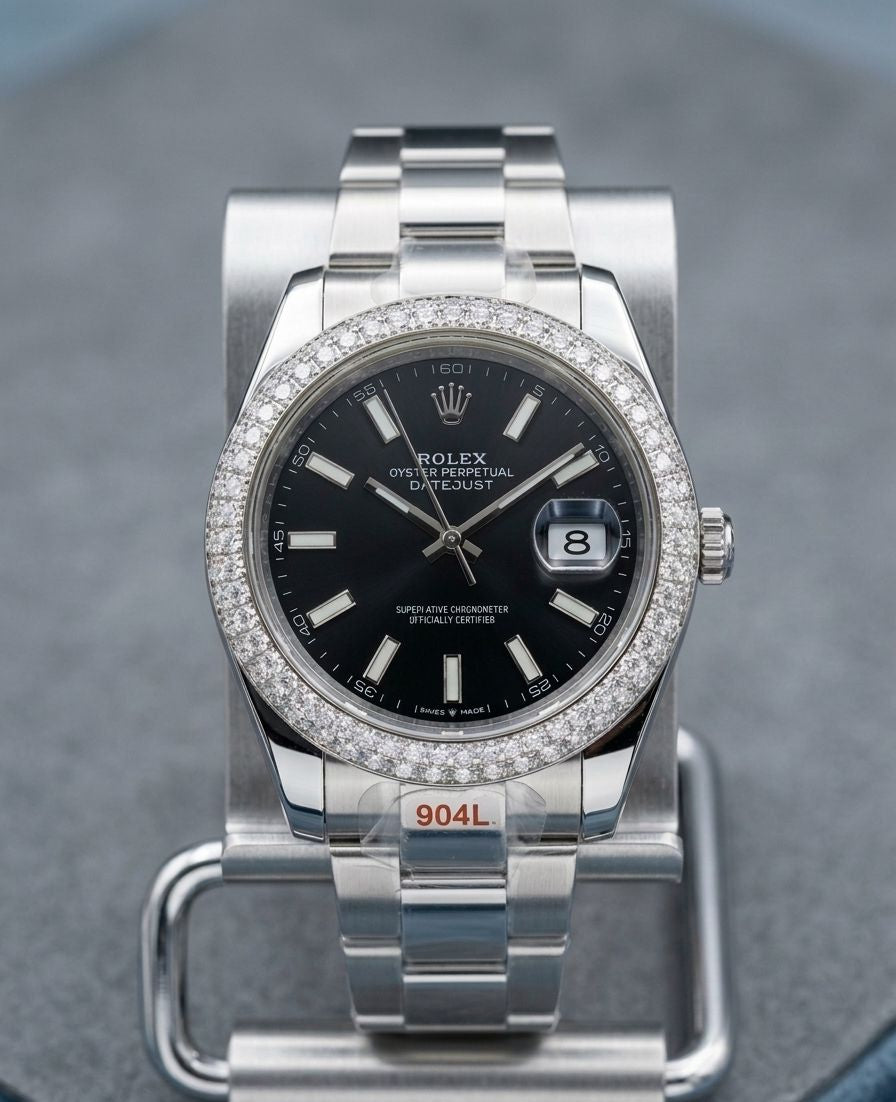 Rolex Datejust 41 - 116300, Diamond Bezel
