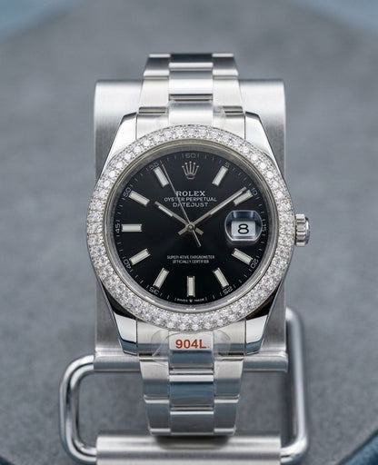 Rolex Datejust 41 - 116300, Diamond Bezel