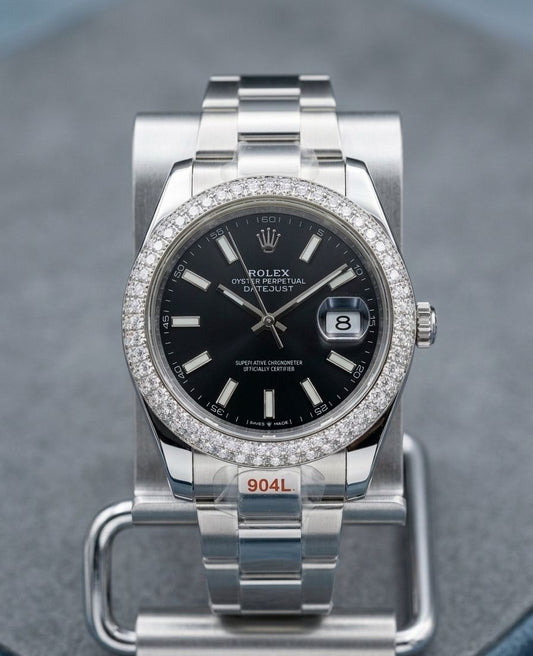 Rolex Datejust 41 - 116300, Diamond Bezel