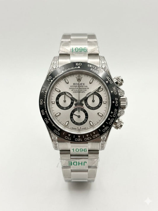 Rolex Cosmograph Daytona Panda -  116500LN, Diamond Bezel