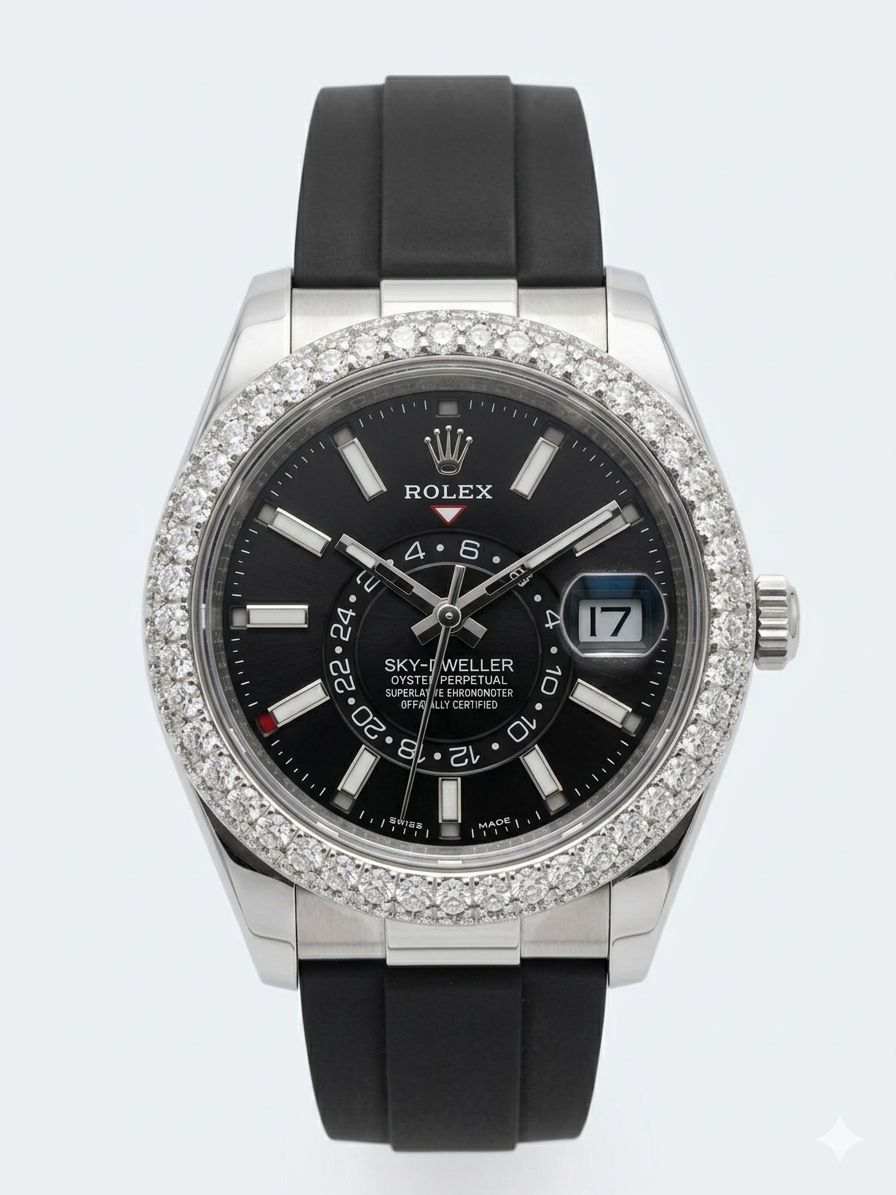 Rolex Oyster Perpetual Datejust 41 - Diamond Bezel