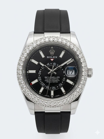 Rolex Oyster Perpetual Datejust 41 - Diamond Bezel