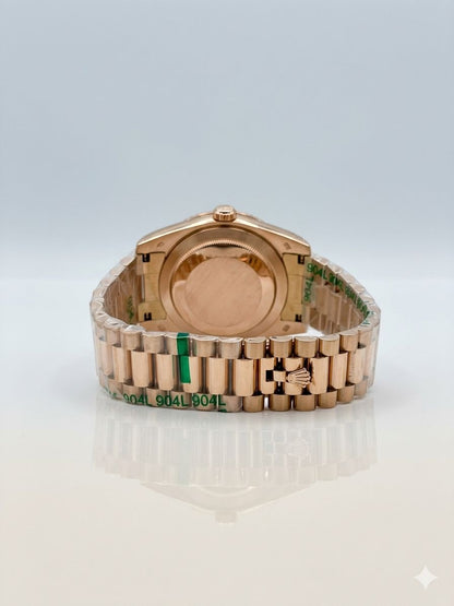 Rolex Oyster Perpetual Datejust 41 - Green Dial, Diamond Bezel